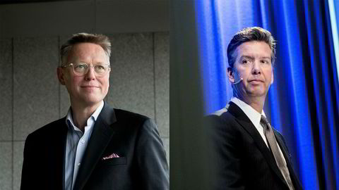 Richard Olav Aa (th) og Pål Wien Espen.
