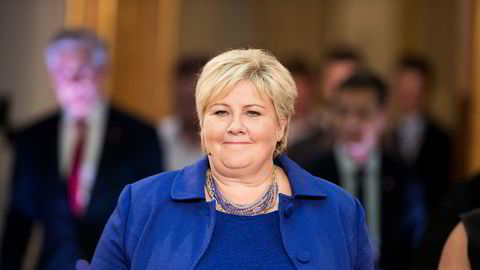 Statsminister Erna Solberg. Foto: Fredrik Solstad