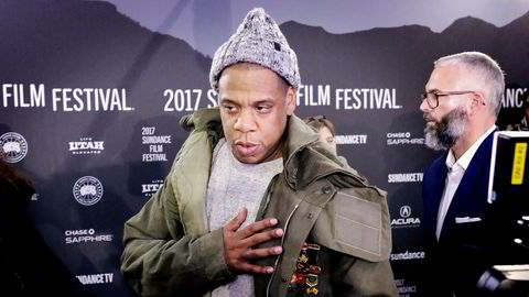 Jay Z' kanskje mest ikoniske verselinje er «I've got 99 problems but a bitch ain't one». Her på filmfestivalen i Sundance i januar i år, fire dager etter at DN skrev om hvordan strømmetjenesten har blåst opp abonnementstallene sine.