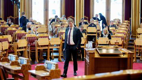 Olje- og energiminister Terje Søviknes.