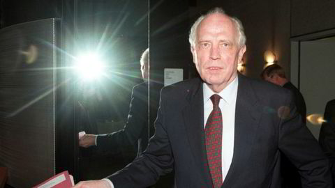 Hans Tietmeyer var sentralbanksjef i den tyske sentralbanken fra 1993 til 1999.