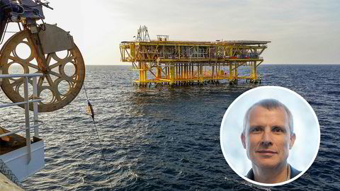 Magseis-sjef Per Christian Grytnes mener oljeselskapene har en forventning om at prisene for seismikkdata er lavere enn det de er. På bildet ses noder som blir lagt ned på havbunnen på Bokor-feltet i Malaysia.