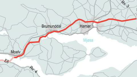 Hæhre Entreprenør skal bygge den nye firefeltsveien forbi Hamar.