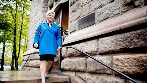 Finansminister Siv Jensen skal legge frem statsbudsjettet på torsdag.