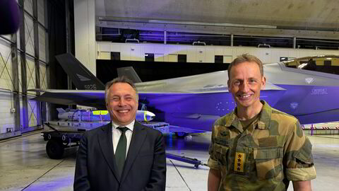 Forsvarsminister Tore O. Sandvik og forsvarssjef Eirik Kristoffersen. Vi kan vanskelig lykkes med langtidsplanen uten bred kulturendring når det gjelder synet på industriens rolle i forsvaret, skriver artikkelforfatteren.