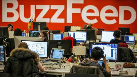 Buzzfeed er et populære nyhets- og delingsnettsted.