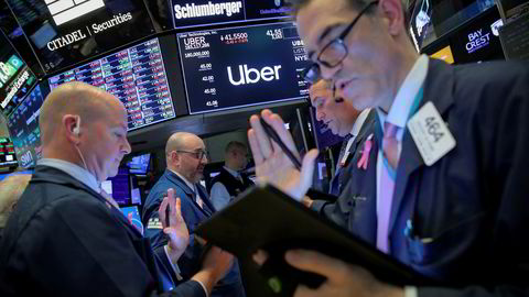 Siden børsnotering fredag har Uber-aksjen falt over 17 prosent i verdi på New York-børsen.