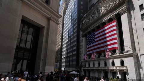 En positiv uke er over her på The New York Stock Exchange (Nyse).