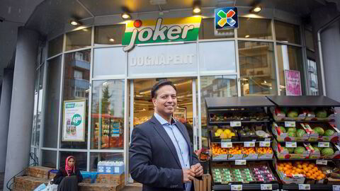 Inderjeet Singh er eier av Lentusgruppen, som igjen eier over 30 Joker-butikker på Østlandet.