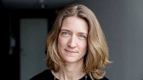 Anniken Hagen Jebsen blir ny administrerende direktør i Zynk. Her sammen med daglig leder Claus Sonberg. Foto: Fredrik Bjerknes ---