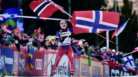 Therese Johaug ble dømt til 18 måneders utestengelse og mister OL i Sør-Korea i 2018. Her fra triumfen i Tour de Ski i 2016.