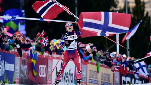 Therese Johaug ble dømt til 18 måneders utestengelse og mister OL i Sør-Korea i 2018. Her fra triumfen i Tour de Ski i 2016.