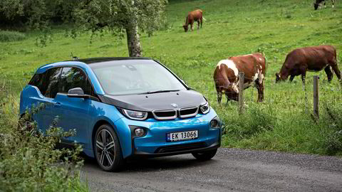 BMW i3 var blant de mest solgte bilene i Norge i mai.