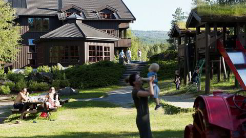 Hunderfossen Hotell & Resort ligger 400 meter fra en av landets største fornøyelsesparker.