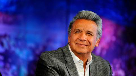 Lenin Moreno er Ecuadors nye president.