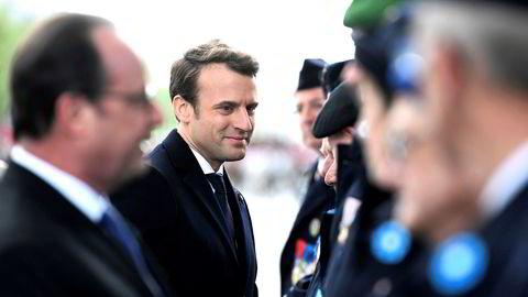 Emmanuel Macron sto for den mest troverdige økonomiske linjen i valgkampen – og han hadde flaks. Dagen etter valget deltok han i en minnemarkering for annen verdenskrig sammen med sin forgjenger president François Hollande.