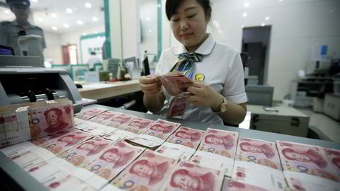 Det har vært store bevegelser på det kinesiske valutamarkedet siden nyttår.