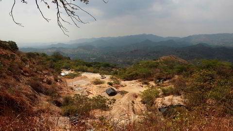 Ny lov betyr slutten for all gruvedrift i El Salvador. Bildet viser San Sebastian-gruven i Santa Rosa de Lima.