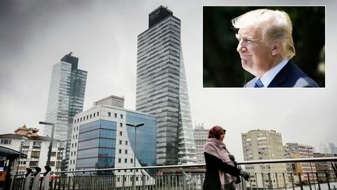 Trump Tower i Tyrkia, et av landene med muslimsk majoritet i befolkningen som ikke rammes av innreiseforbudet.