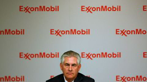 ExxonMobil-sjef  Rex W. Tillerson.