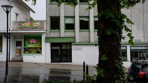 Kontoret til avdøde advokat Per Asle Ousdal i Sandnes, som er mistenkt for en enorm lånesvindel i Stavanger-området.