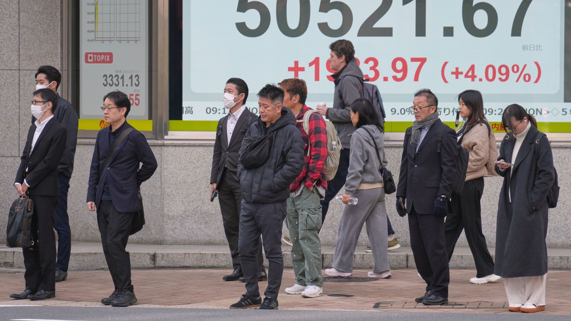 Tek-styrt børsrally i Asia underveis