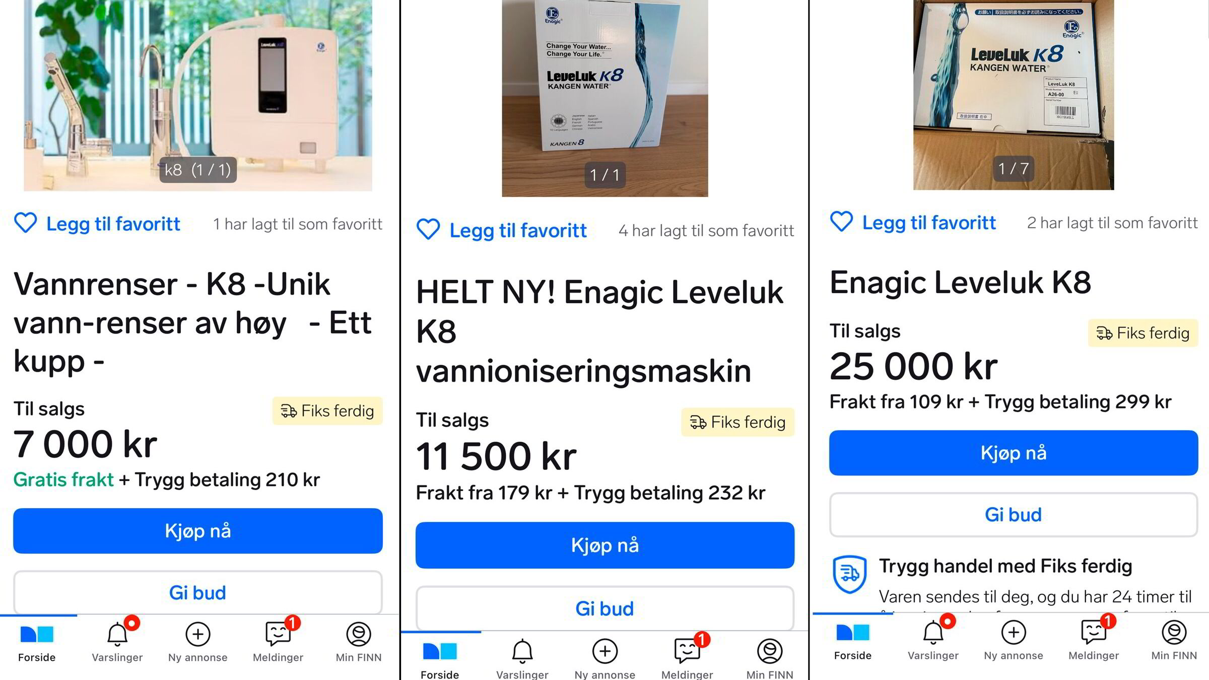 Vannmaskinene koster 60.000 per stykk – i fjor kjøpte minst hundre norske kvinner to hver