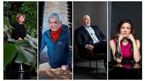 Wenche Skorge, William Helland-Hansen, Leif A. Stavøstrand og Thina Saltvedt. Alle jobbet med olje. Så hoppet de av.