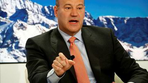 Goldman Sachs-direktør Gary Cohn (COO), her fra økonomitoppmøtet i Davos, Sveits ifjor. Switzerland January 22, 2015.