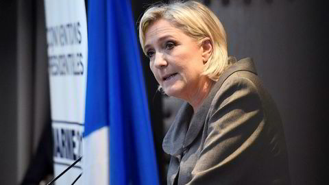 Leder av det franske ytre høyre-partiet National Front, Marine Le Pen, er presidentkandidat i valget i 2017.