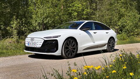 Audi A6 E-tron kommer både som stasjonsvogn og i såkalt Sportback.