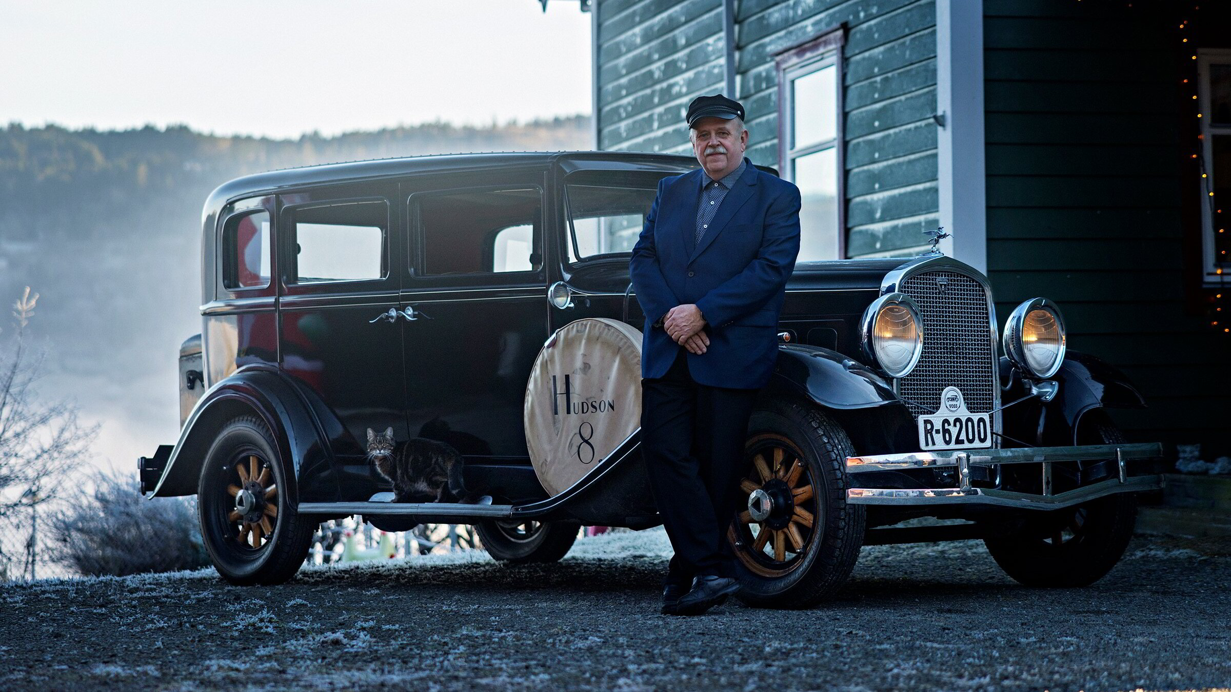 – Litt bedre å kjøre enn hest og kjerre