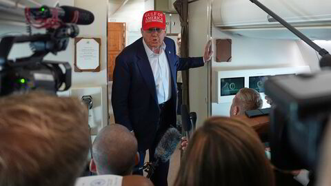 – Nei, jeg tenker ikke på noen pause. Jeg kommer til å skrive brev til mange land, sa president Trump tirsdag, da han ble spurt om han ville forlenge handelsforhandlingene.