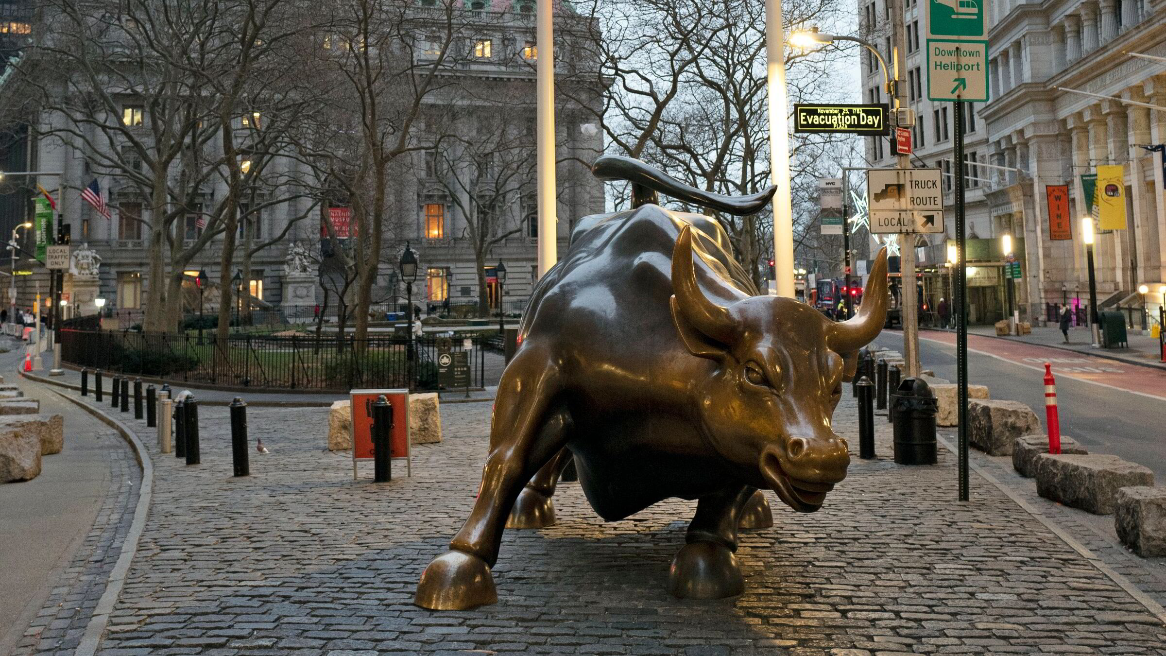 Wall Street endte svakt ned