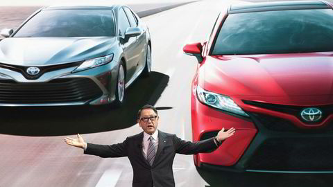 Toyota-sjef Akio Toyoda lover fortsatt å investere tungt i USA de neste årene.