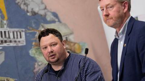 Leder av Norsk Bonde- og Småbrukarlag, Tor Jacob Solberg, og Norges Bondelag, Børn Gimming, overleverte sitt krav til jordbruksoppgjøret til statens forhandlingsleder Viil Søyland i april. Siden ble de dypt opprørt over hennes mottilbud.