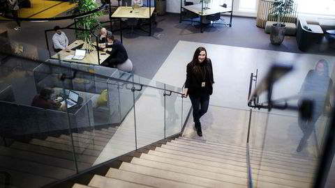 Ice.nets nye lokaler i Nydalen i Oslo er spesialdesignet for måten de ansatte jobber på. «Dna-direktør» Mette Hopsdal har ansvar for å bygge opp en ny kultur i selskapet.