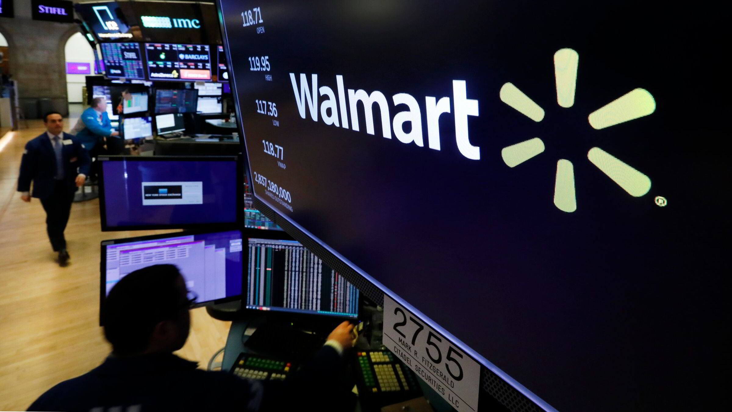 Nedgang på Wall Street – Walmart faller tungt