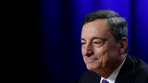 Mario Draghi er sentralbanksjef i Den europeiske sentralbanken ECB.