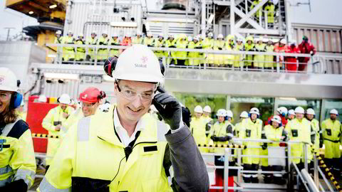 Olje- og energiminister Terje Søviknes kan notere seg for full seier for hans departement i milliardstriden med eierne av Gassled. Bildet av Søviknes er tatt på Gina Krog i oktober i fjor.