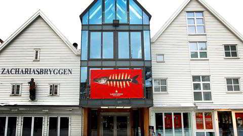 Dette restauranthuset på Zachariasbryggen i Bergen har vært omfattet av mye krangling og juridiske disputter de siste ti årene.