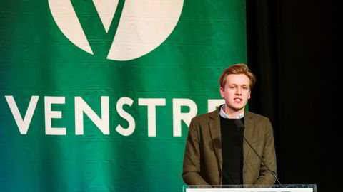 Leder for Unge Venstre Sondre Hansmark vil ha slutt på all oljeleting.