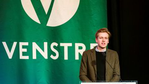 Leder for Unge Venstre Sondre Hansmark vil ha slutt på all oljeleting.