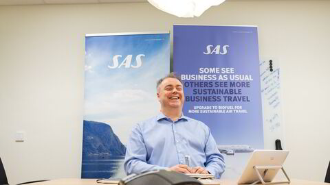 Kjetil Håbjørg har vært landssjef for SAS i Norge frem til han nå går videre til Torghatten.