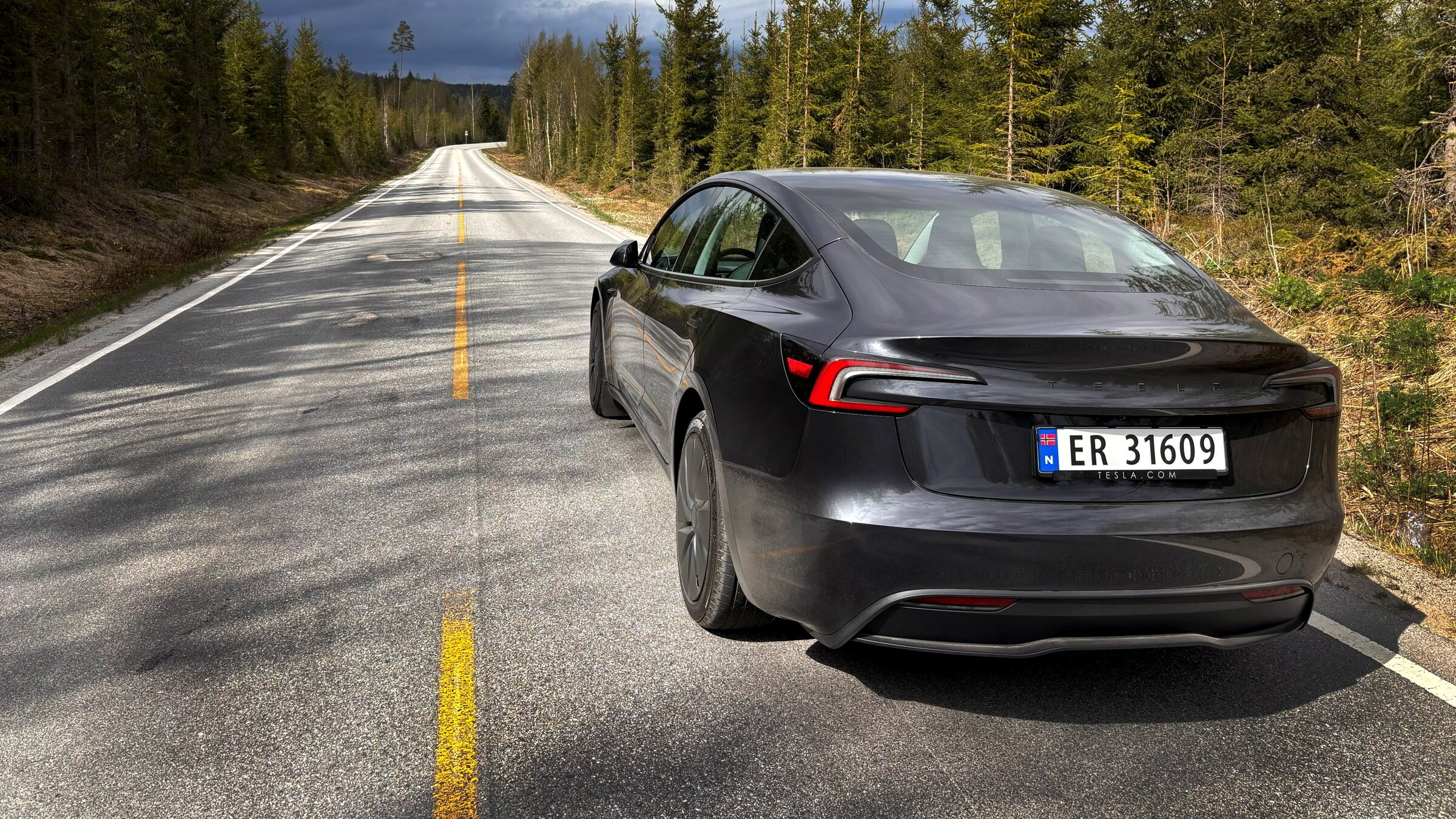 Biltest av Tesla Model 3: Skamløs og billig