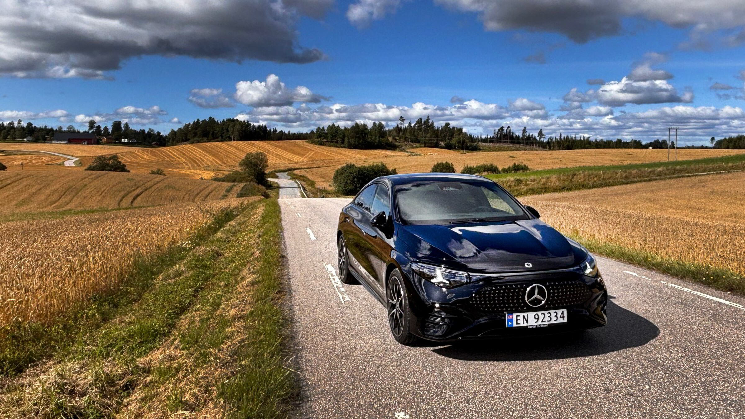 Biltest av Mercedes CLA: En Mercedes det svinger av