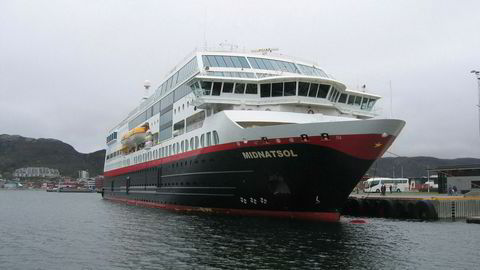 Det er her ved Bodø havn at Hurtigruten mener det har betalt altfor mye havneleie i en årrekke. Nå har selskapet anket den frifinnende dommen fra lagmannsretten til Høyesterett. Foto: Vidar Knai / SCANPIX .
