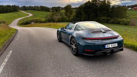 En Porsche 911 Targa 4 GTS er en nytelse å ta med ut på din favorittvei.