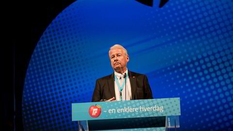 76 år gamle Carl I. Hagen var leder for Frp fra 1978 til 2006 og stortingsrepresentant fra 1981 til 2009.