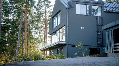 Avfallsmillionær Jonny Enger har nå kjøpt dette huset i Ullernveien på Bestum for 36 millioner kroner.